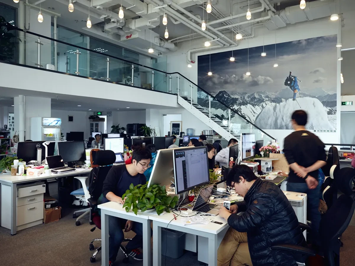 King Global Payment team and office environment